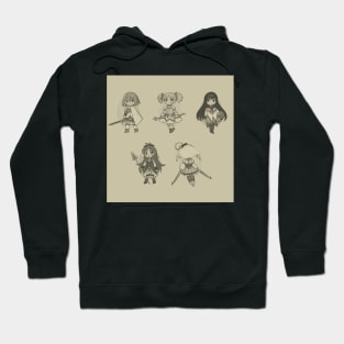 Wishing Souls(Greyscale) Hoodie